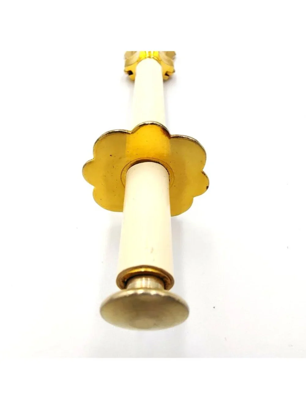 Vintage Mechanical Olive Pickle Server Gold Tone Claw Hors d'Oeuvre Grabber MCM